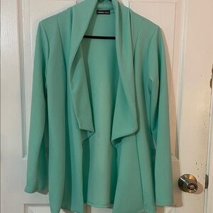 HEIMISH USA Women’s Cardigan Blazer Draped Open Front